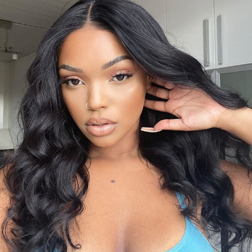 Body Wave 150% Density 4x4, 13x4 Lace Front Human Hair image 3