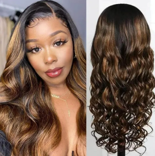 Body Wave #FB30 Color 13x6 Lace Pre Plucked with Baby Hair  Human Hair Wig image 0
