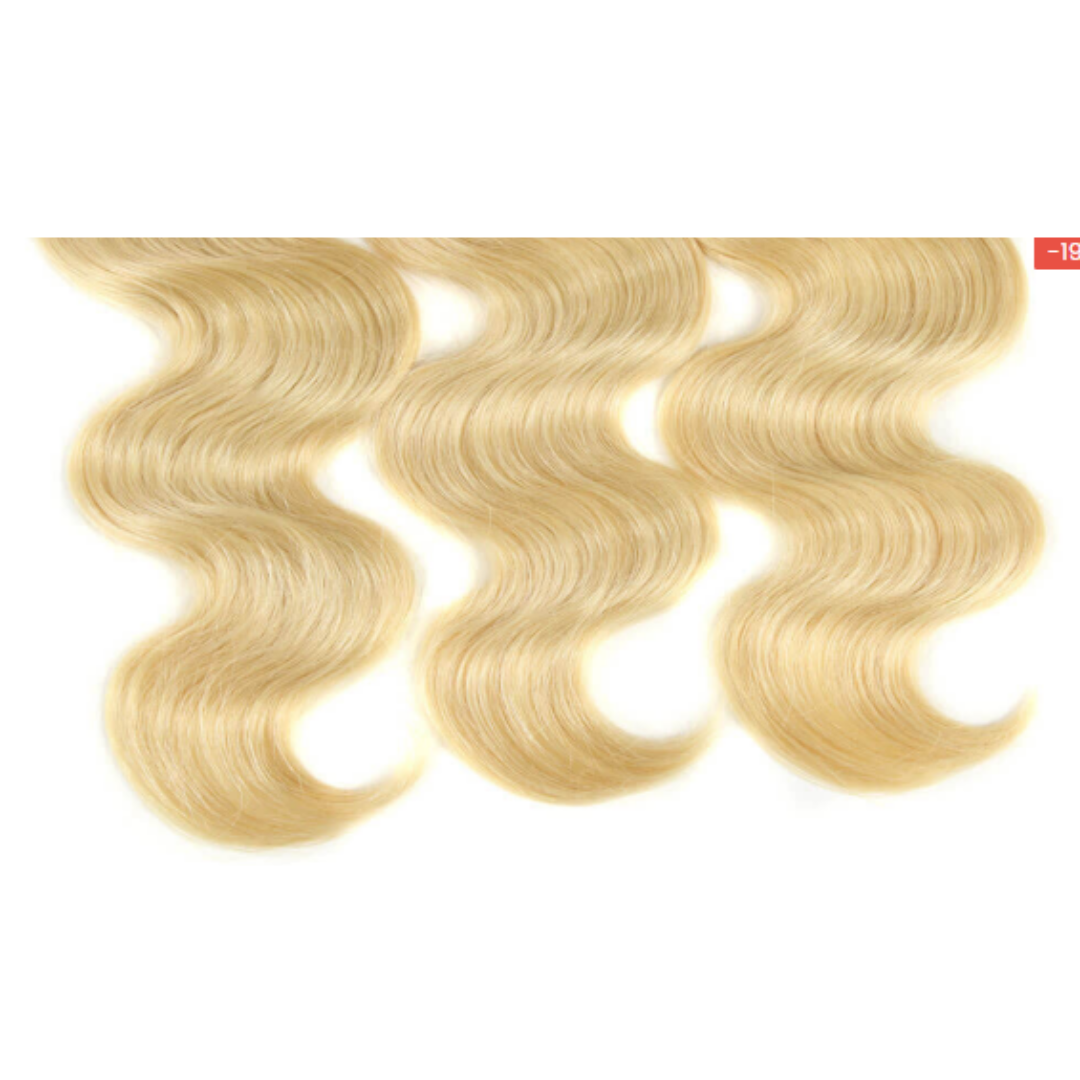 613 Blonde Human Hair Bundles image 1