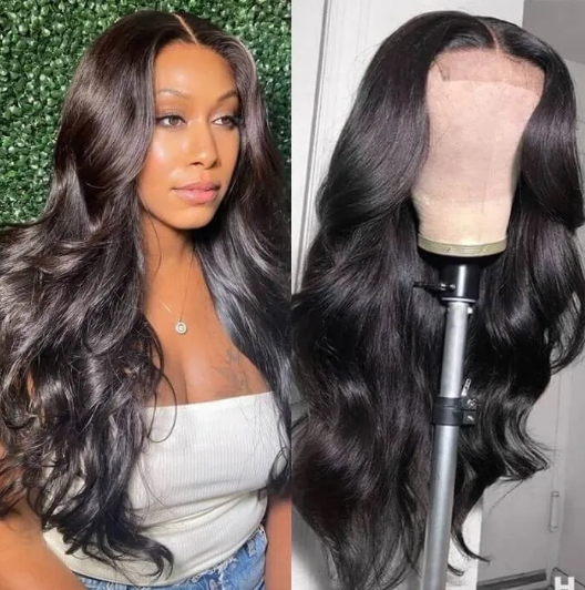 Body Wave 150% Density 4x4, 13x4 Lace Front Human Hair image 2